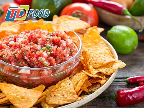 Snack cà chua đóng gói